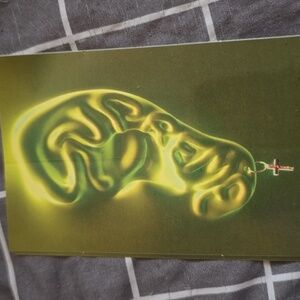 Supreme Modern Green and Gold Ear  Sticker